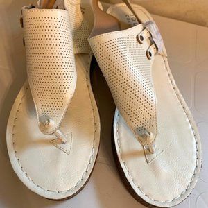 Women's Wedge heel Sandals in cream